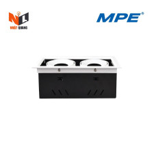 ĐÈN DOWNLIGHT MẶT VUÔNG ĐÔI MPE 20W DLS220