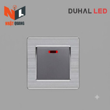 Bộ công tắc 20A có đèn báo cổ điển S2 series MÀU XÁM - C1A134