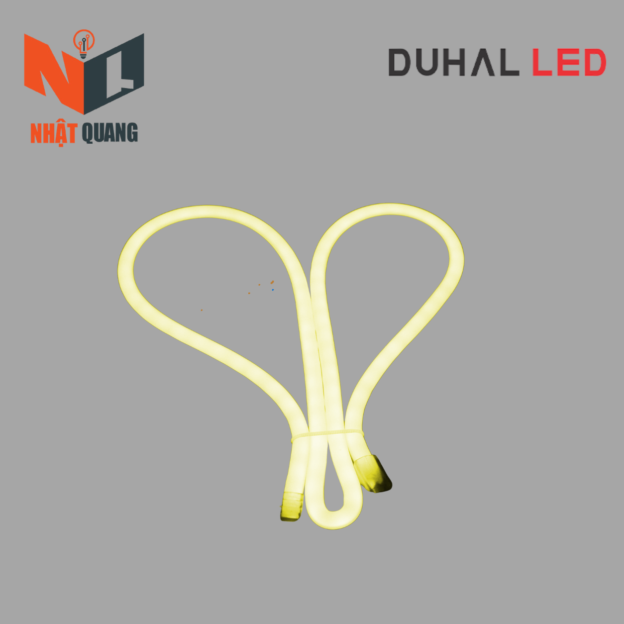 LED DÂY KIỂU NEON BẺ GÓC HAI CHIỀU ÁNH SÁNG VÀNG 6W/M - NEV01
