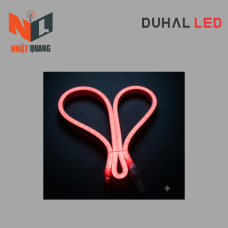 LED DÂY KIỂU NEON BẺ GÓC HAI CHIỀU ÁNH SÁNG ĐỎ 6W/M - NED01