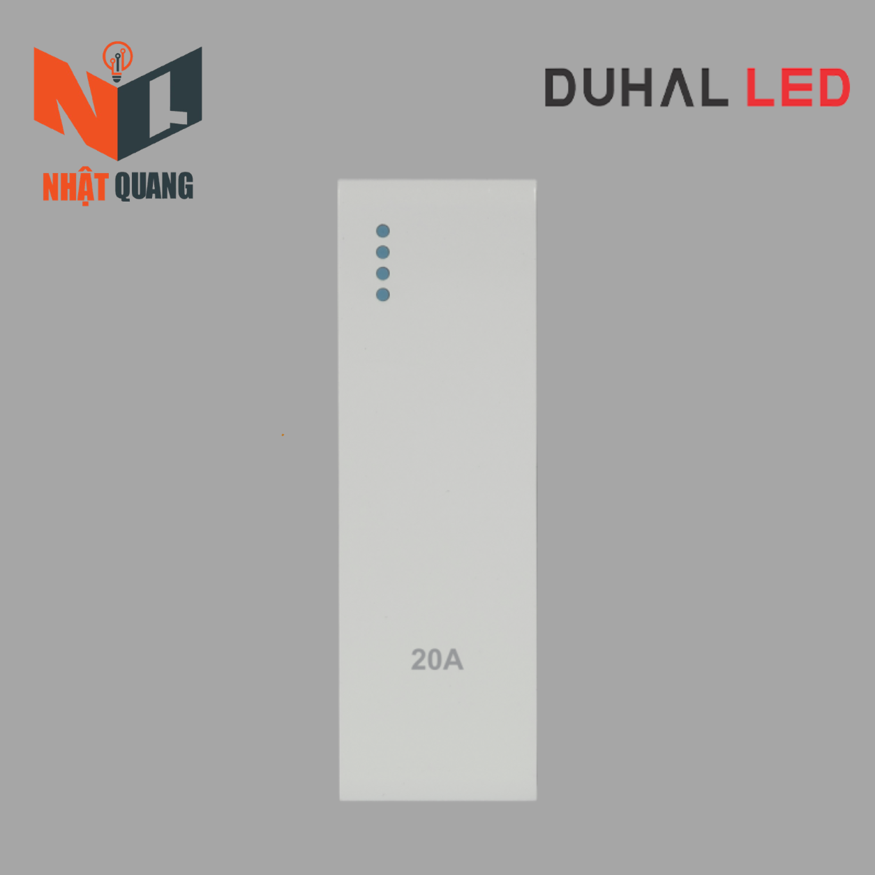 Công Tắc 20A Saturn K size S MÀU TRẮNG - S1A091