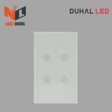 Bộ Công Tắc - Cảm Ứng ON/OFF 4 Điểm Chạm Màu Trắng - A1A470