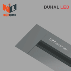Thanh ray gắn âm 100cm Màu trắng S1R410 - S1R410
