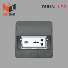 Ổ cắm đa năng âm sàn nắp bật IP44 (1 ổ cắm 3 chấu đa năng + 1 cổng mạng) - S2V203