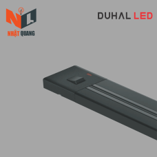 Thanh ray gắn nổi 60cm có công tắc, gắn nổi Màu trắng S1R106 - S1R106