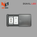 Ổ cắm đa năng nắp trượt IP44 (2 ổ cắm 3 chấu đa năng + 1 cổng USB + 1 cổng mạng) - I2V201