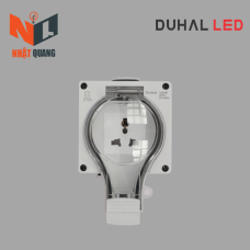 Ổ cắm đa năng chống thấm ip66 u màu trắng - K1V101