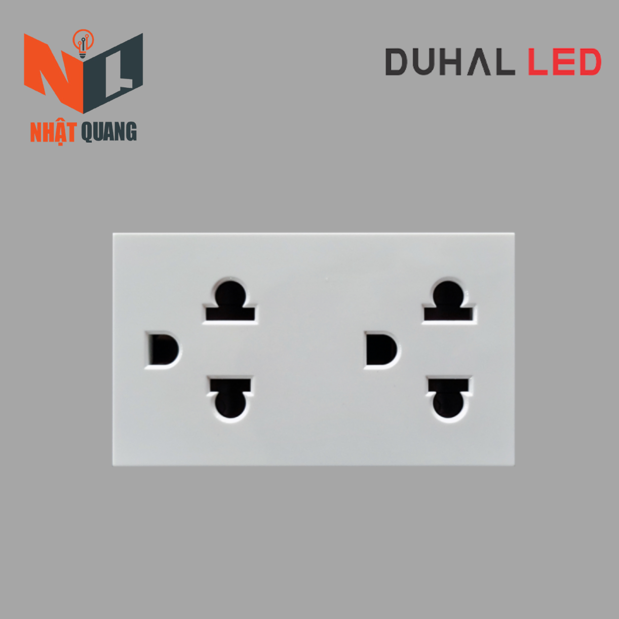 Ổ Cắm 3 Chấu Đôi Size L/16A - T1B233