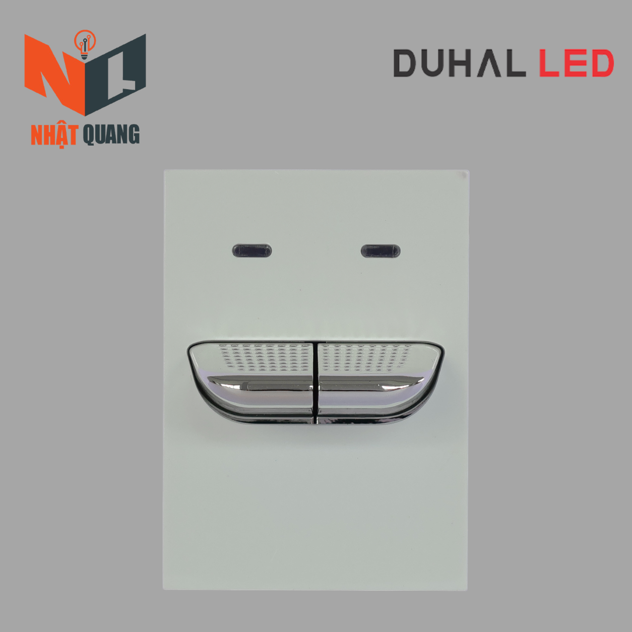 Công tắc đôi 1 chiều cao cấp size M - M1A221