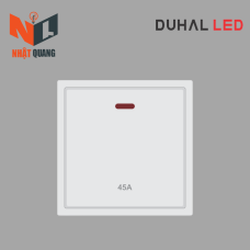 Bộ Công Tắc 45A Có Đèn Báo cổ điển S1 series MÀU TRẮNG - C1A125