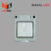 Bộ nút nhấn chuông chống thấm IP55 10A/250V màu trắng - K1V106
