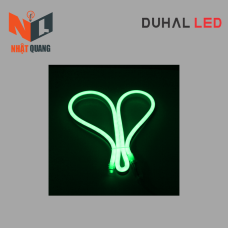 LED DÂY KIỂU NEON BẺ GÓC HAI CHIỀU ÁNH SÁNG XANH LÁ 6W/M - NEL02