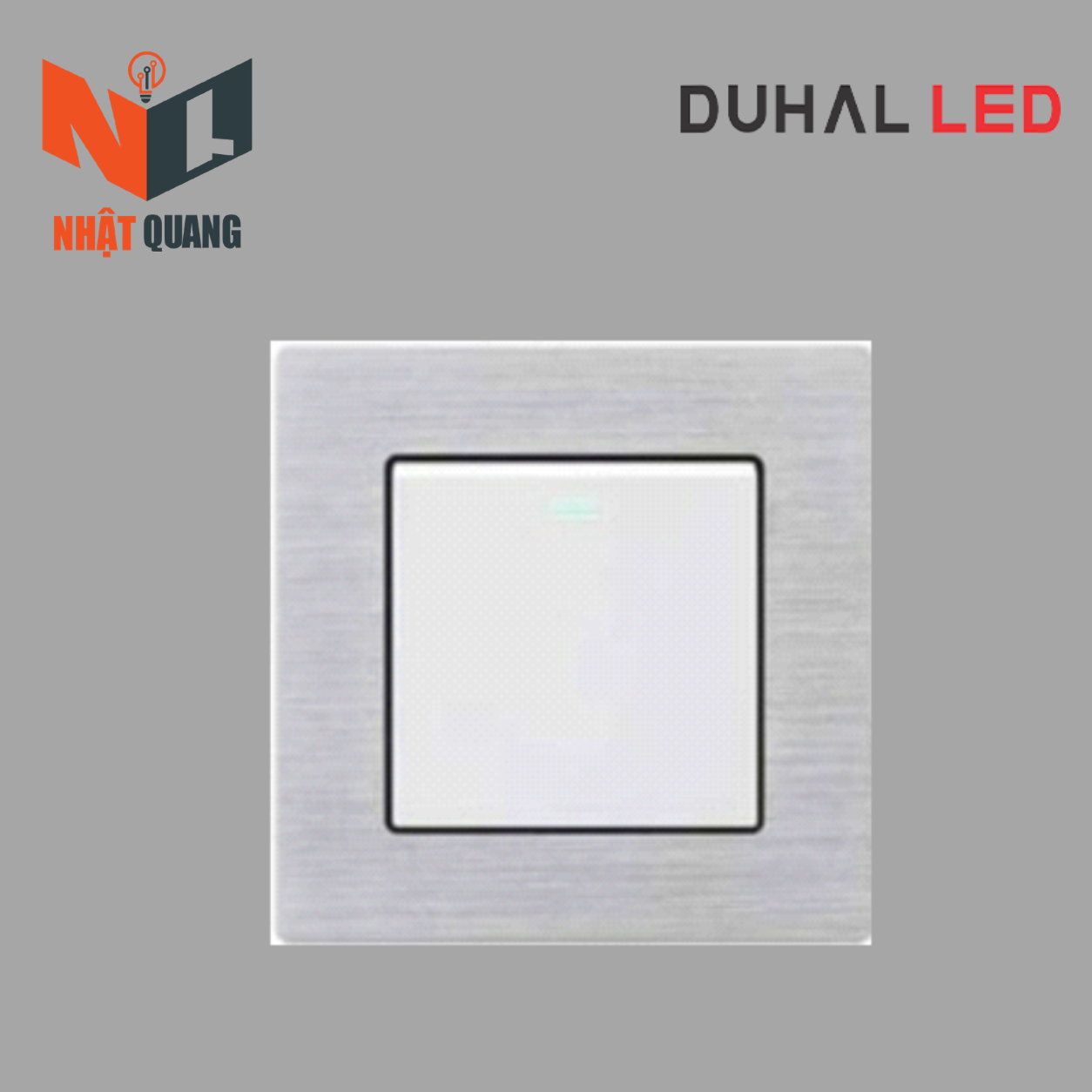 Bộ công tắt 1 nút nhấn 1 chiều cổ điển S2 series MÀU TRẮNG - C1A131