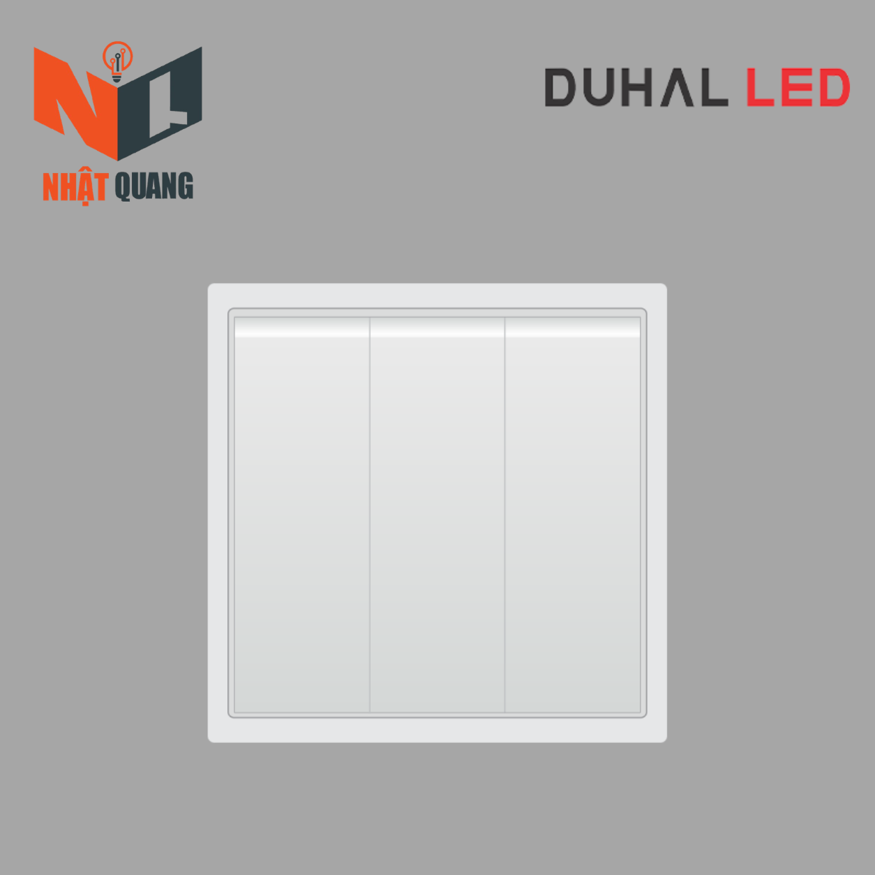 Bộ công tắt 3 nút nhấn 1 chiều cổ điển S1 series MÀU TRẮNG - C1A321