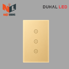 Mặt công tắc cảm ứng (rèm cửa, cửa cuốn) 3 điểm chạm - A5A378
