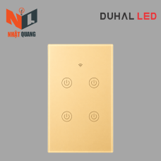 Mặt công tắc wifi - cảm ứng ON/OFF 4 điểm chạm - A5A460