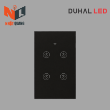 Mặt công tắc wifi - cảm ứng ON/OFF 4 điểm chạm - A3A460