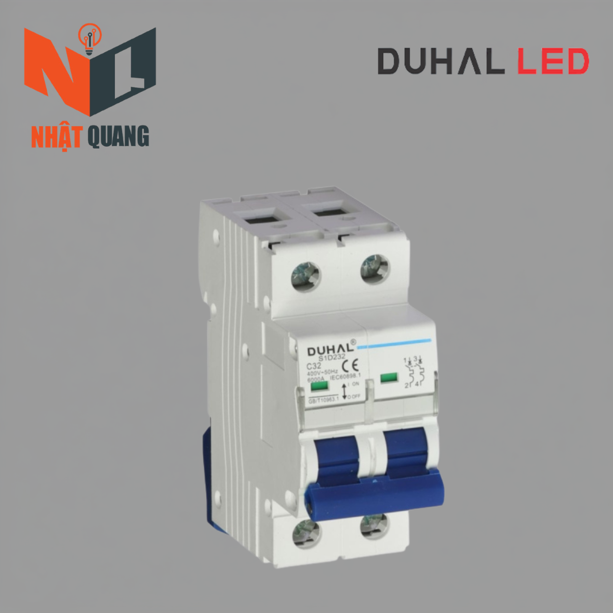 MCB 2 CỰC 40A/6kA - S1D240