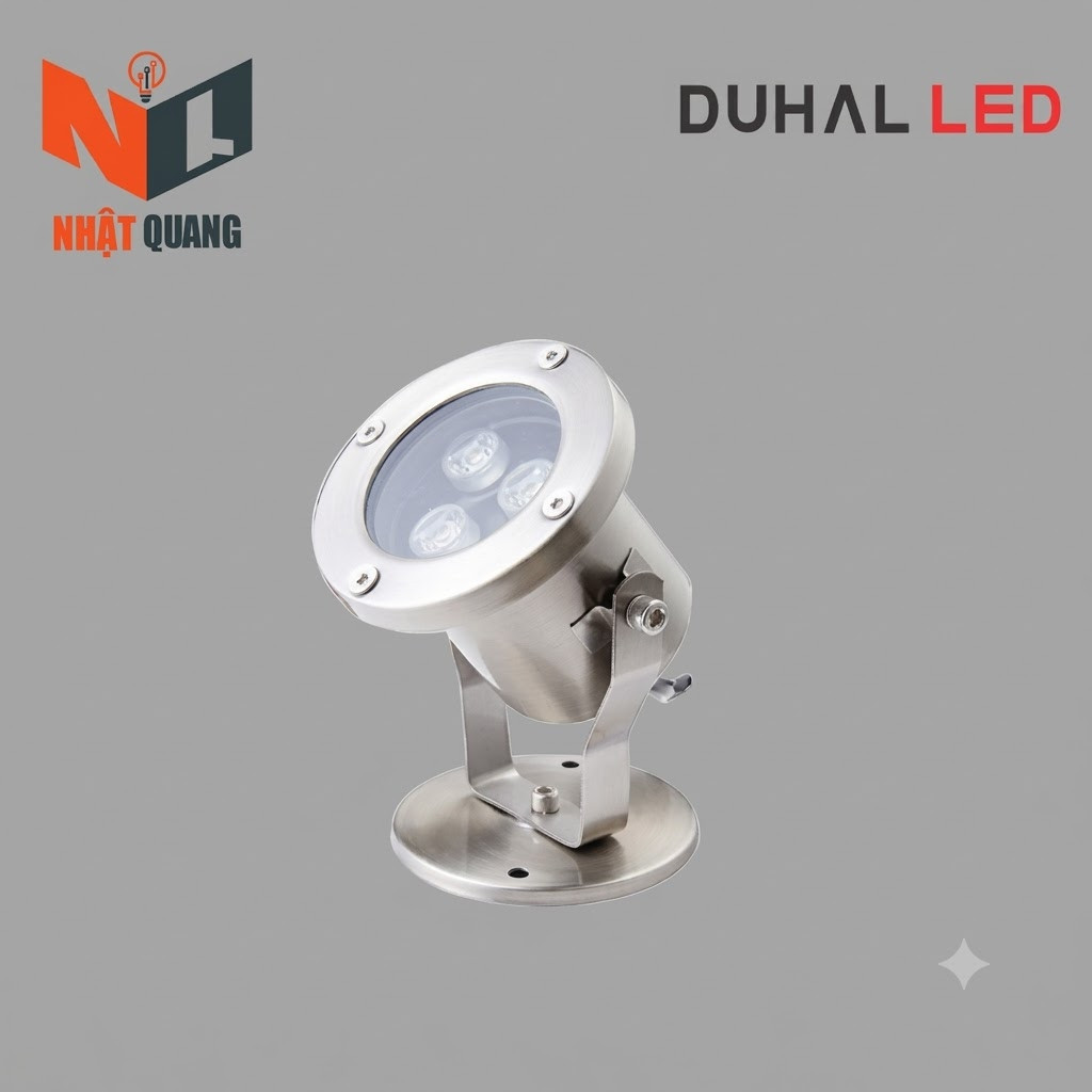 ĐÈN LED ÂM NƯỚC ÁNH SÁNG ĐA SẮC 3W - DMA1039