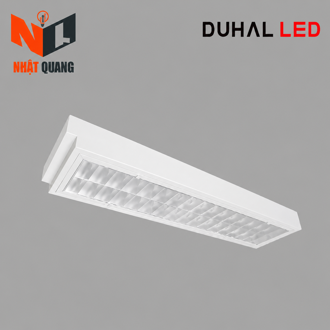 MÁNG ĐÈN TÁN QUANG ÂM TRẦN CHỐNG THẤM CHỤP MICA 2x18W - LSO218