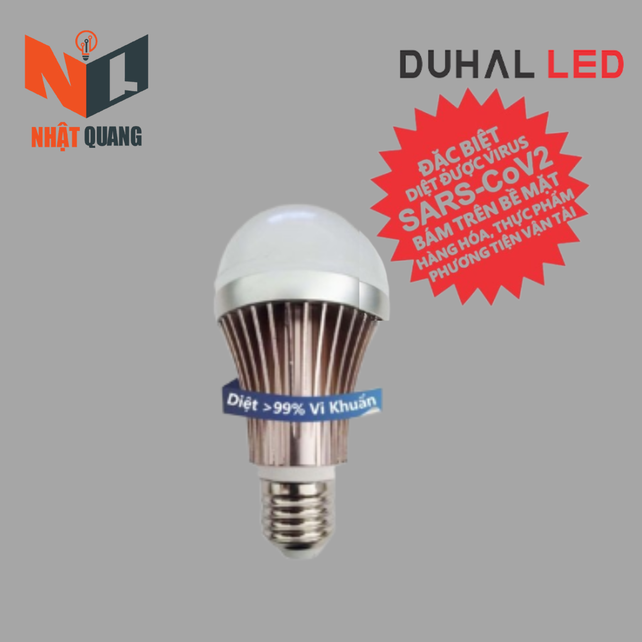 Bóng LED Diệt Khuẩn, Virus 5W - BUV505