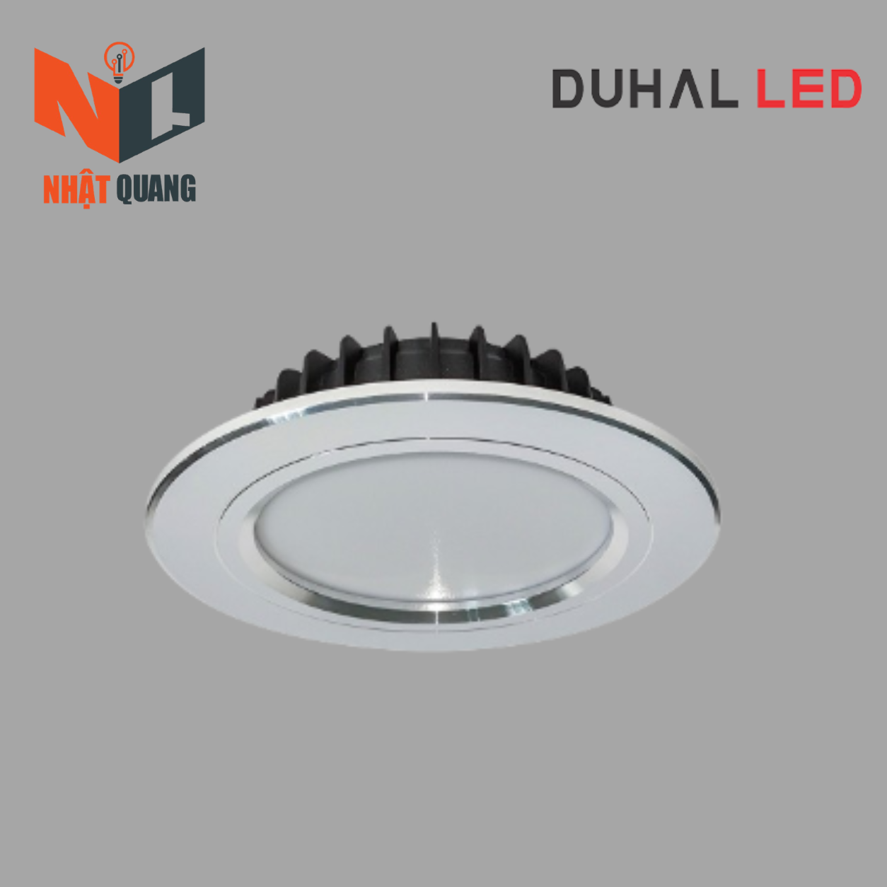 Đèn Downlight Viền Xi Đổi Màu 15W - KFX30939