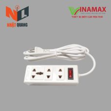 Ổ CẮM 3 LỖ TRẮNG CÓ CÔNG TẮC T315