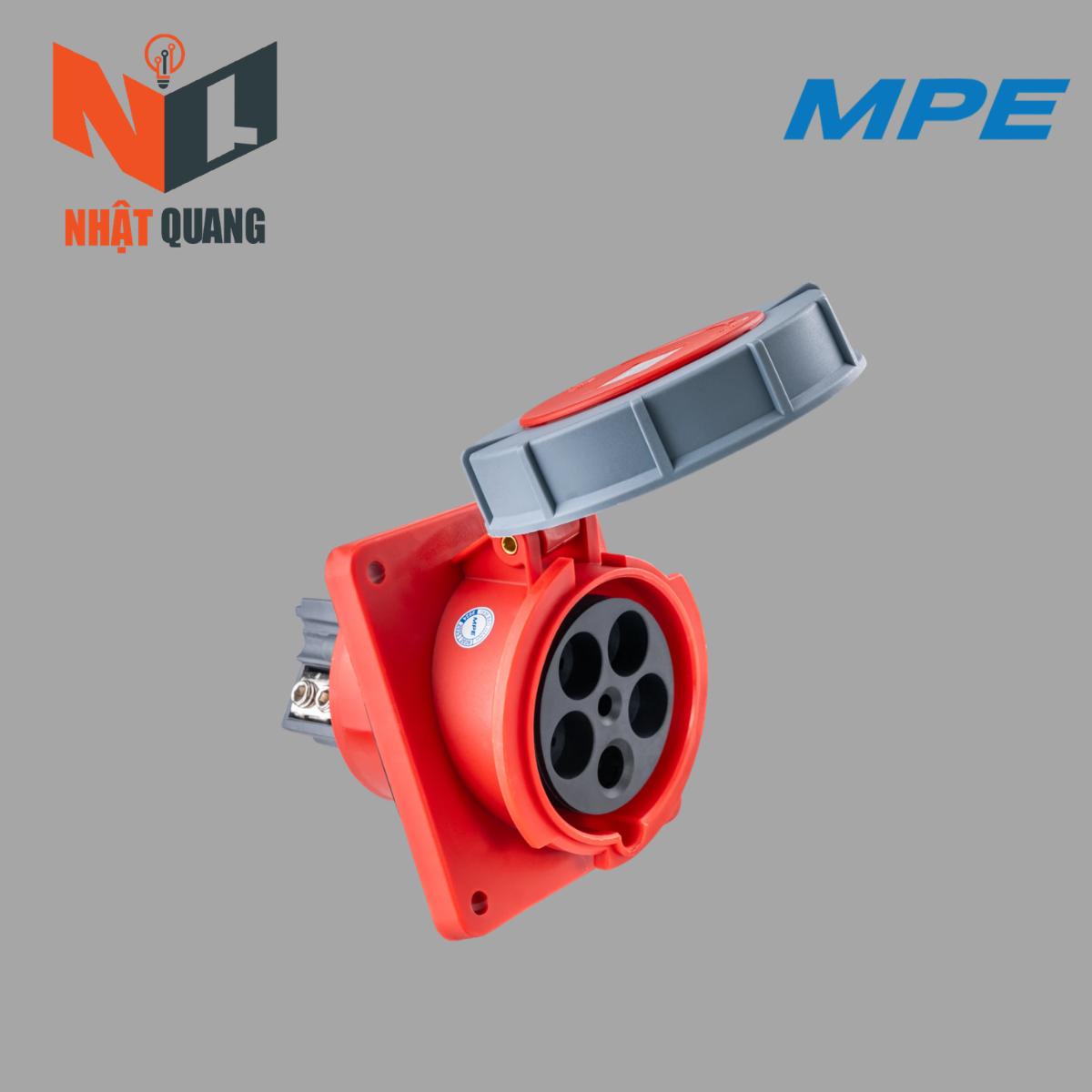 Ổ CẮM CỐ ĐỊNH BẮT TRÊN BẢNG ĐIỆN XÉO MPN-4352