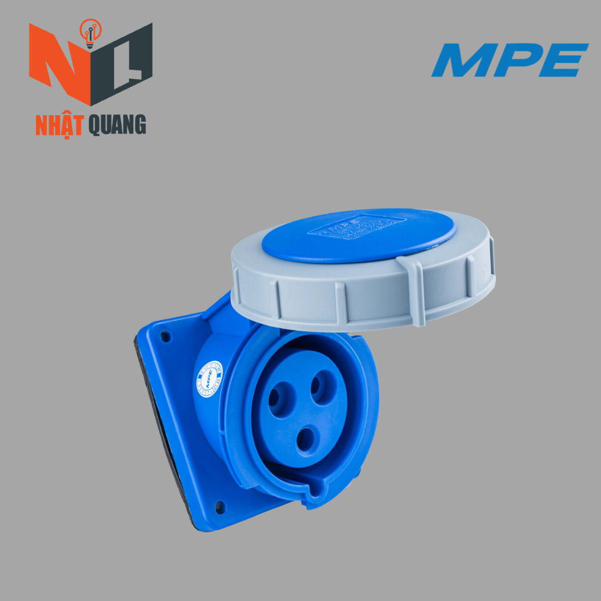 Ổ CẮM CỐ ĐỊNH BẮT TRÊN BẢNG ĐIỆN XÉO MPN-4132
