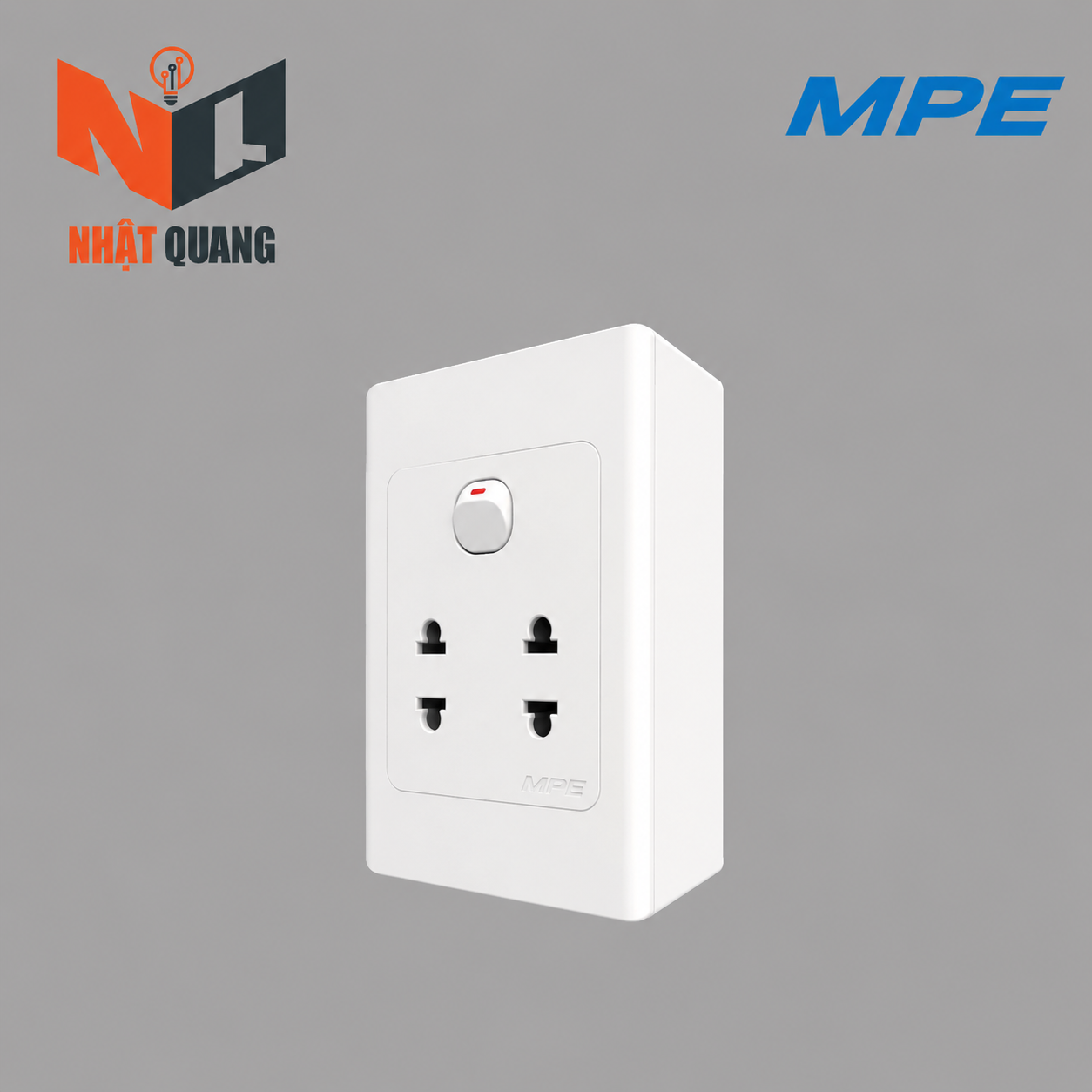 BỘ CÔNG TẮC Ổ CẮM ĐƠN A20B12U1N