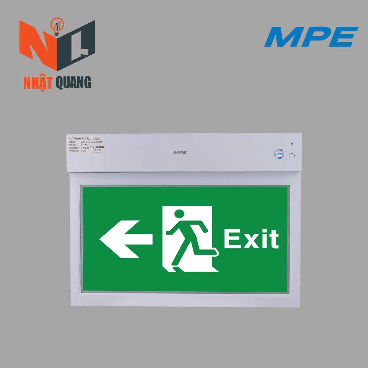ĐÈN THOÁT HIỂM ĐA NĂNG 3W EXL/M