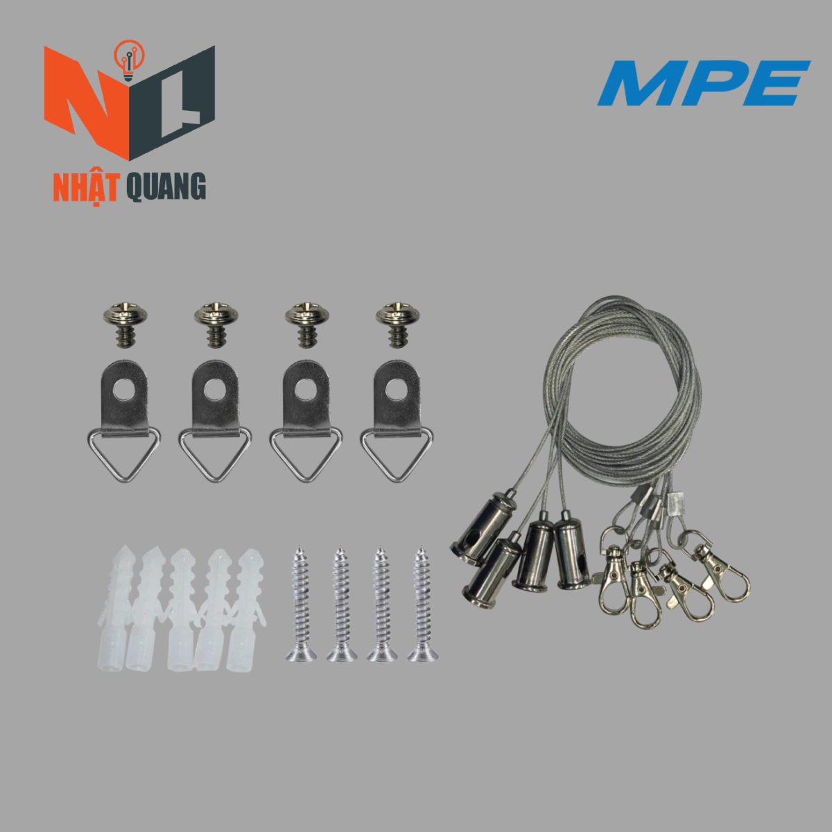 BỘ PHỤ KIỆN CÁP LẮP TREO PKD-60