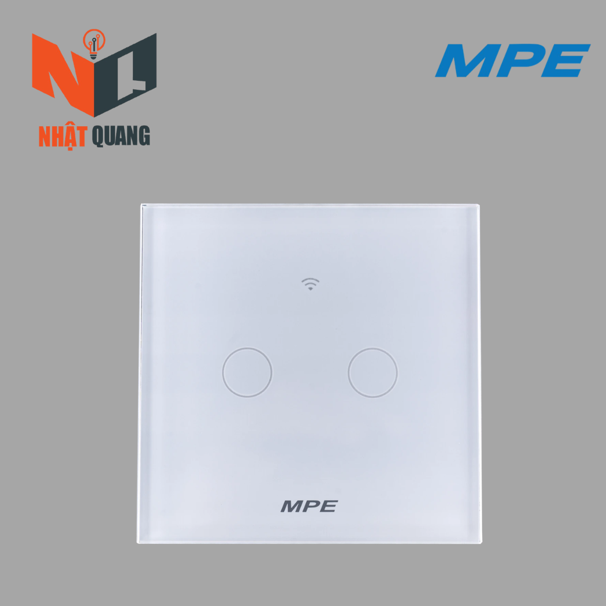 MẶT 2 CÔNG TẮC ĐIỀU KHIỂN WIFI SWV2/SC