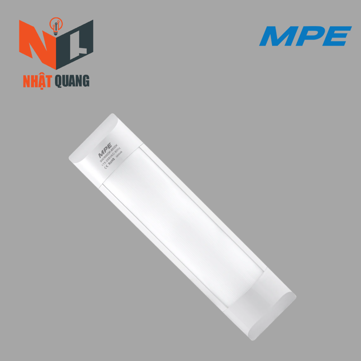 LED BÁN NGUYỆT THÂN ĐÈN NHÔM 9W BN-9T/N/V