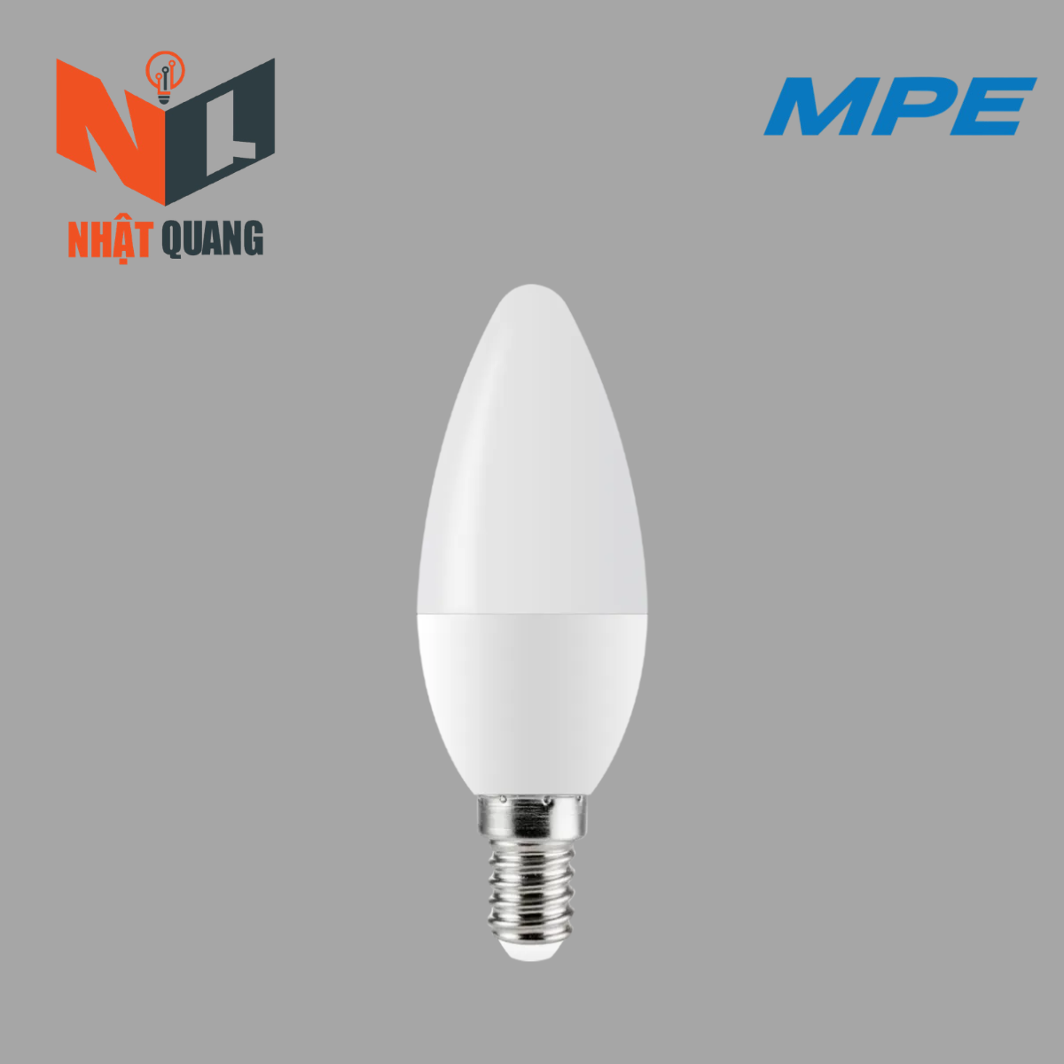 ĐÈN LED CANDLE THÂN NHỰA 5W LCD-5V