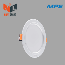 LED DOWNLIGHT ÂM TRẦN NHÔM VIỀN BẠC 3 CHẾ ĐỘ MÀU 7W DLB2-7/3C