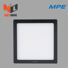 LED PANEL ỐP NỔI VUÔNG NHỰA ĐEN 24W 3 CHẾ ĐỘ MÀU SSPLB2-24/3C