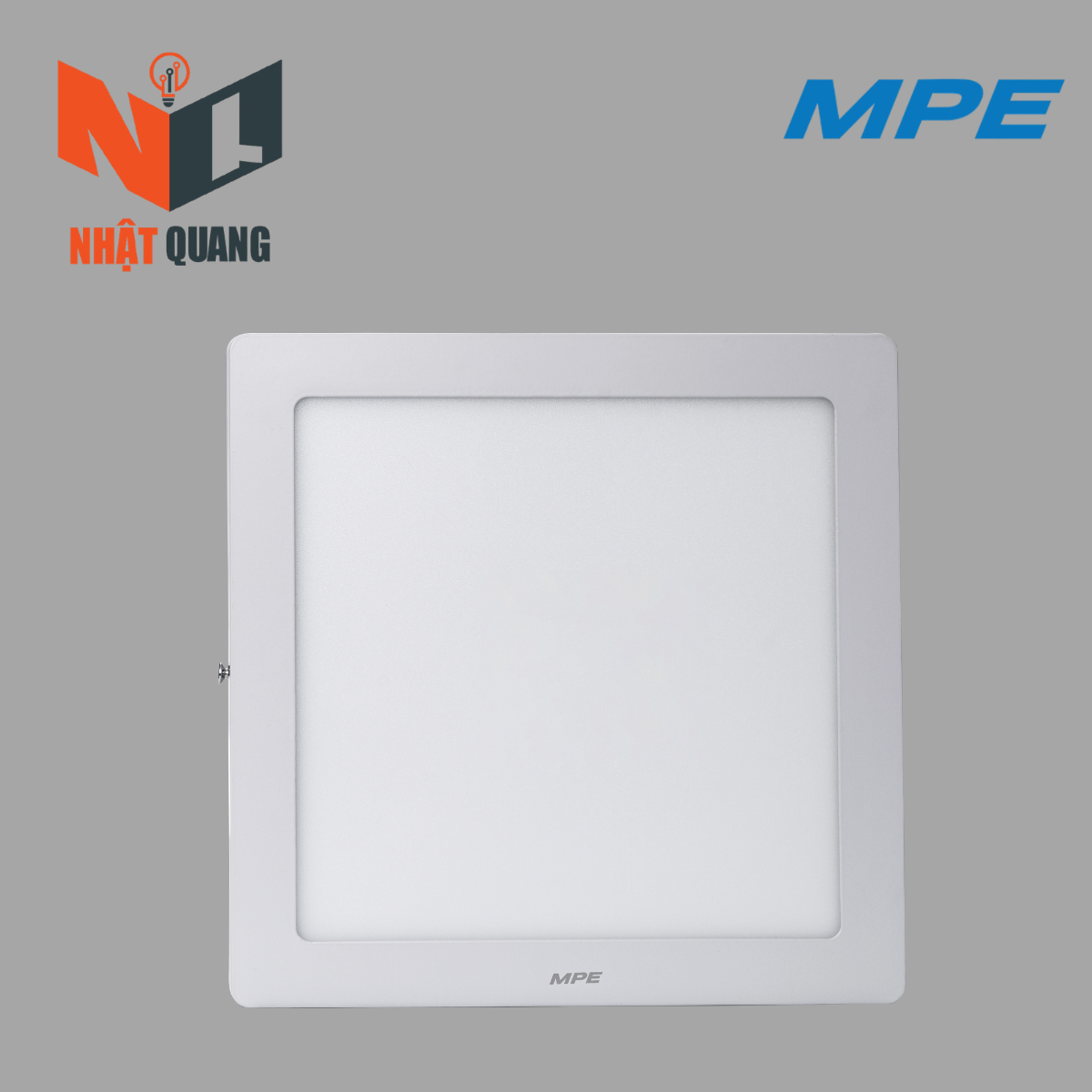 LED PANEL ỐP NỔI NHÔM VUÔNG ĐIỀU CHỈNH ĐỘ SÁNG 18W SSPL-18T/DIM