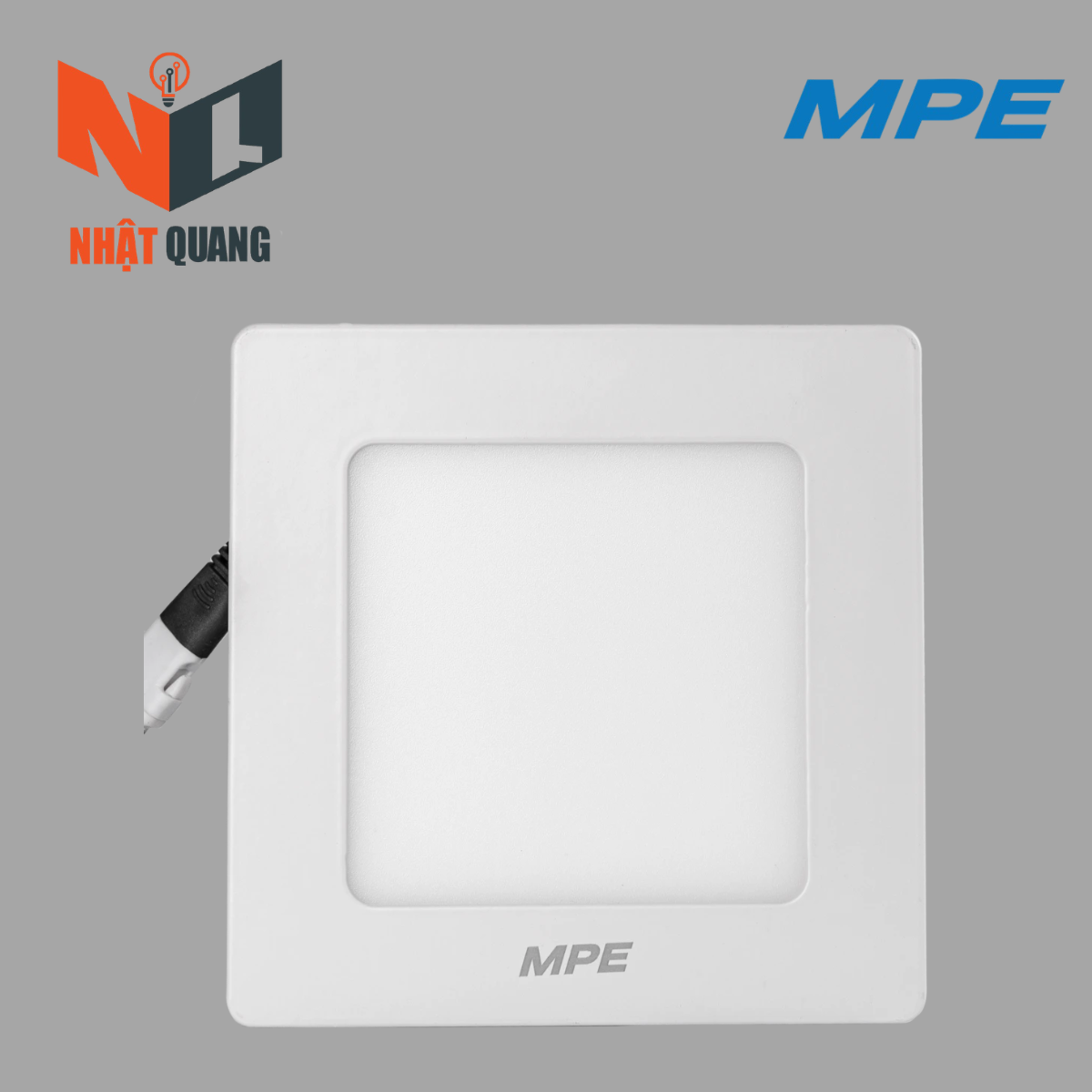 LED PANEL ỐP NỔI NHÔM VUÔNG ĐIỀU CHỈNH ĐỘ SÁNG 6W SSPL-6T/DIM