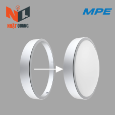 VIỀN ĐÈN CL 22W MÀU XÁM BẠC BD35-S