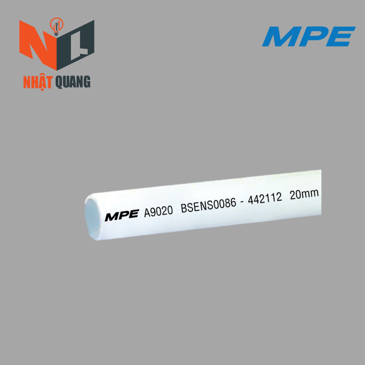 ỐNG LUỒN CỨNG PVC Ø20 (750N) A9020