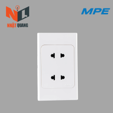 Ổ CẮM 2 CHẤU ĐẾ LIỀN 16A A20US2N