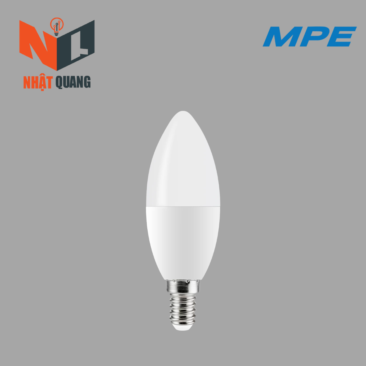 ĐÈN LED CANDLE THÂN NHỰA 7W LCD-7V