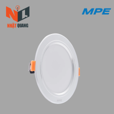 LED DOWNLIGHT ÂM TRẦN NHÔM VIỀN BẠC 3 CHẾ ĐỘ MÀU 9W DLBL2-9/3C