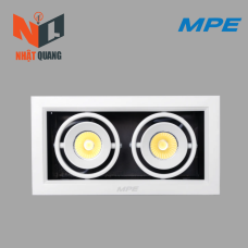 LED DOWNLIGHT CHIẾU ĐIỂM 2 ĐÈN 7W  DLS-207T/N/V