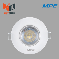 LED DOWNLIGHT ĐIỀU CHỈNH HƯỚNG CHIẾU SÁNG 3W DLA2R-3T/V