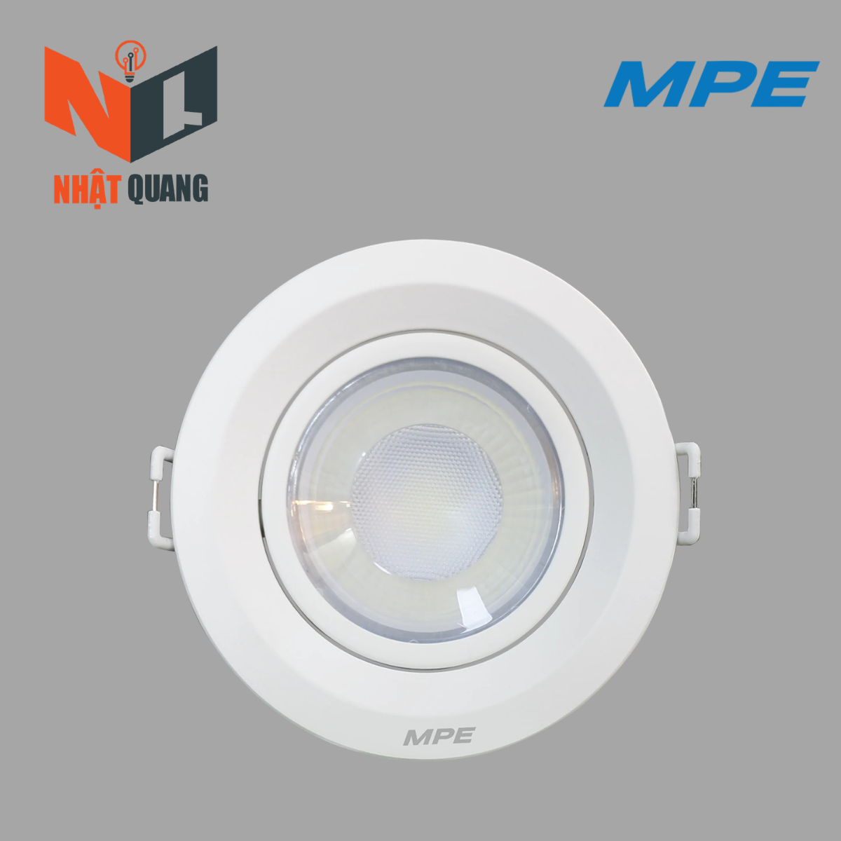 ĐÈN LED DOWNLIGHT CHIẾU ĐIỂM ĐIỀU CHỈNH HƯỚNG CHIẾU SÁNG 9W DLA2R-9T