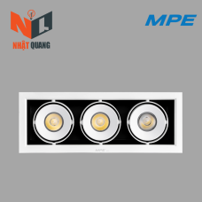 LED DOWNLIGHT CHIẾU ĐIỂM 3 ĐÈN 20W DLS-320T/N/V