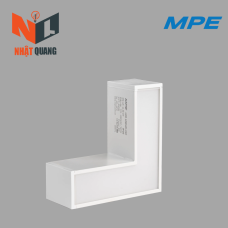 PHỤ KIỆN THANH NỐI L CÓ ĐÈN THÂN  TRẮNG 8W LLW-8T/N