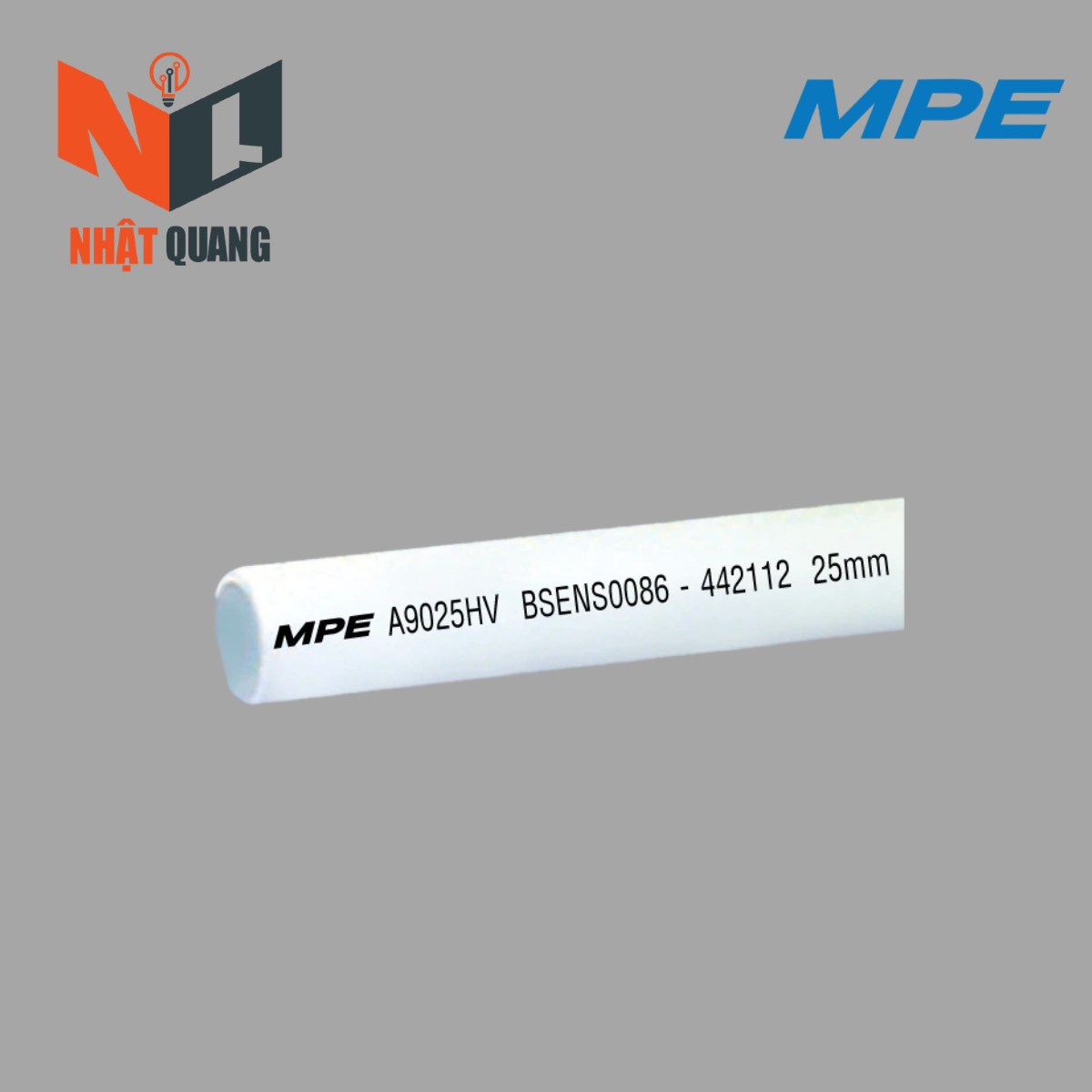 ỐNG LUỒN CỨNG PVC Ø25 (1250N) A9025HV